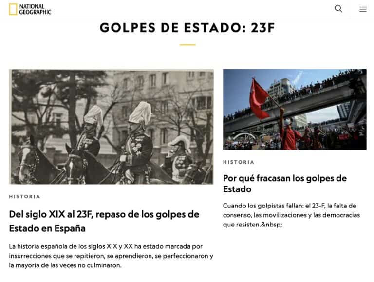 National Geographic Editorial: Remembering February 23rd—Spain’s History of Coups and Its Unfinished Lessons